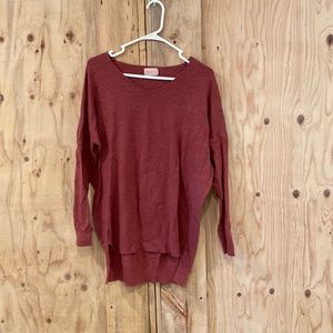 Red long sleeve